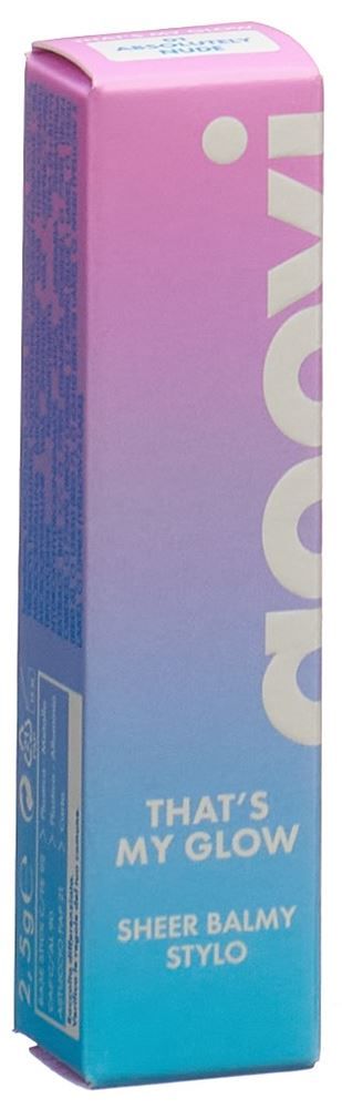 GOOVI MY GLOW Balsamo labbra colorato 01 2,5 g