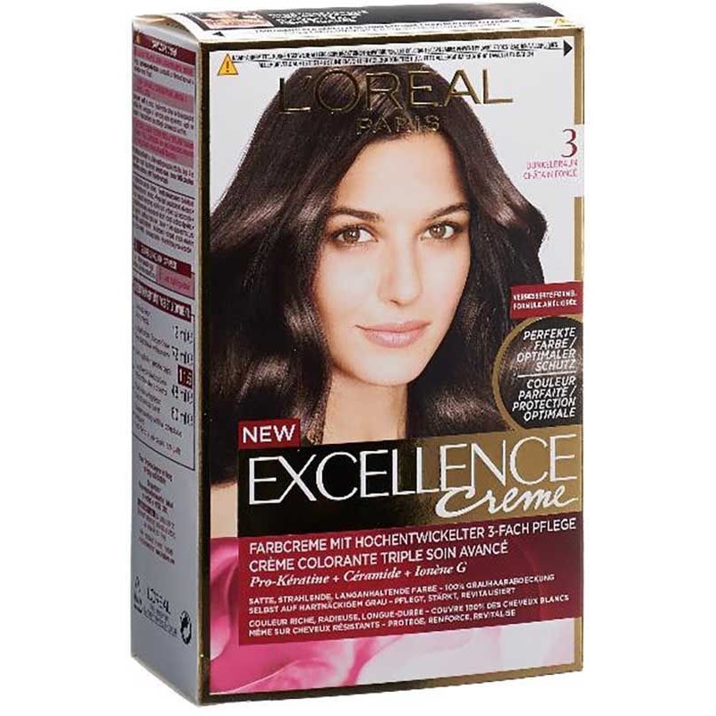 EXCELLENCE Creme Triple Prot 3 marrone scuro
