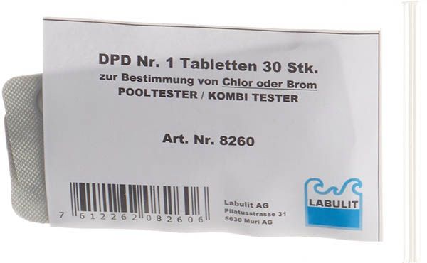 LABULIT Pooltester compressa di ricambio DPD Nr1 30 pezzi