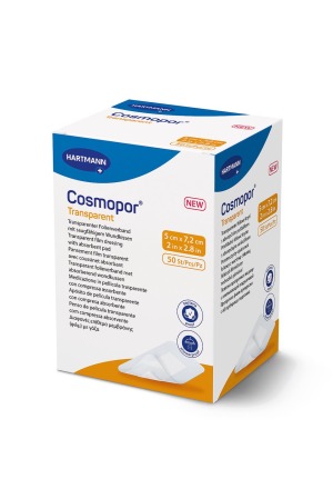 Cosmopor trasparente 5x7,2cm sterile 50 pezzi