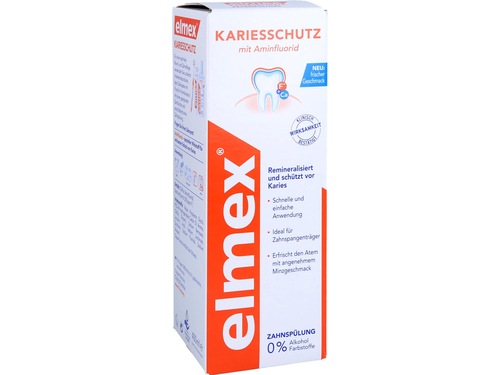 elmex KARIESSCHUTZ risciacquo dentale 400ml