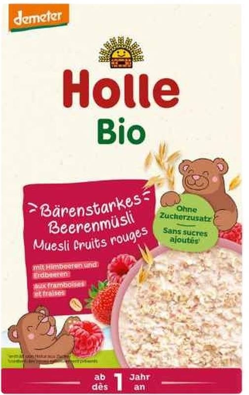 HOLLE muesli integrale biologico ai frutti di bosco 200g