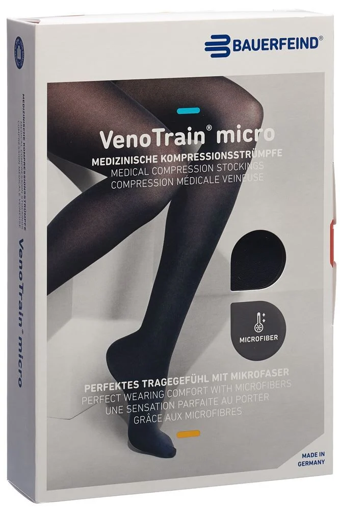 Bauerfeind VT MICRO ATU KKL2 S p/l punta chiusa nera