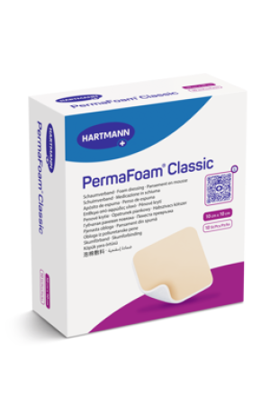 PermaFoam Classic 10x10cm sterile (n) 10 pezzi