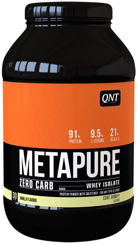 QNT Zero Carb MetaPure Vaniglia 908g