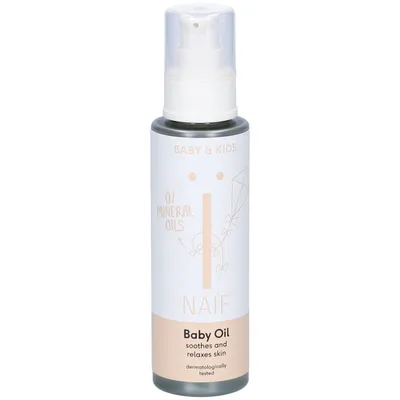 Naïf Soothing Baby Oil - Olio per bambini, flacone da 100 ml