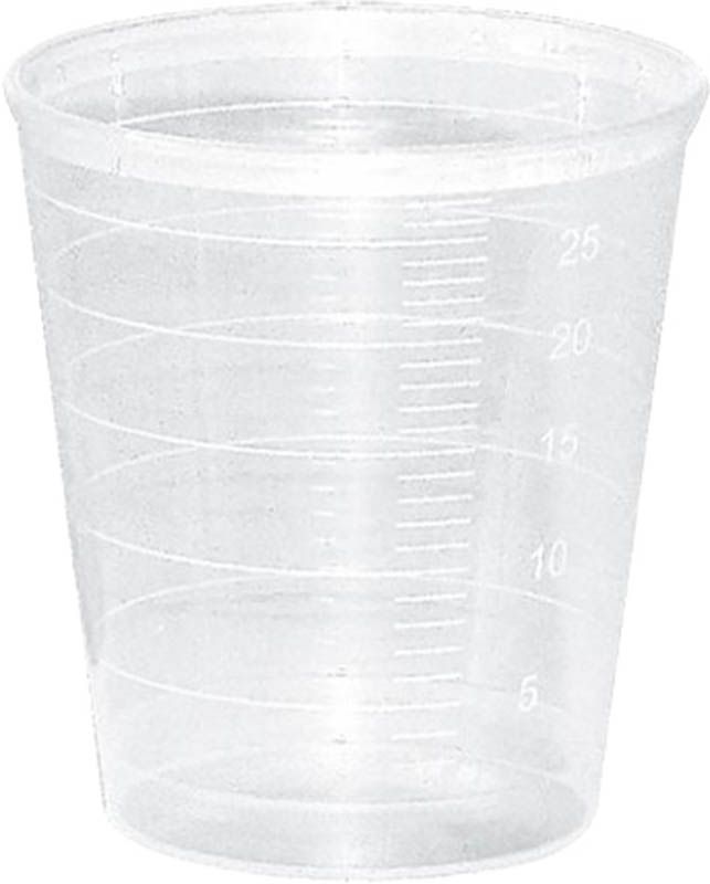 Bicchiere per farmaci Gribi 30ml trasparente 75 pezzi