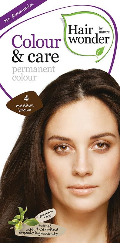 HENNA Hairwonder Colore e cura 4 marrone