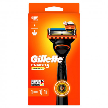 Gillette Fusion5 Rasoio Power con 1 lama