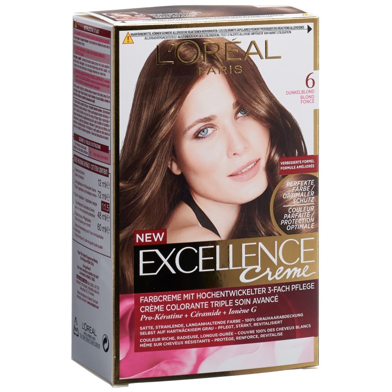 EXCELLENCE Creme Triple Prot 6 biondo scuro