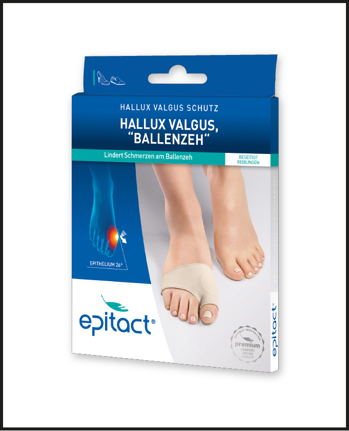 Protezione EPITACT® per alluce valgo S < 24 cm