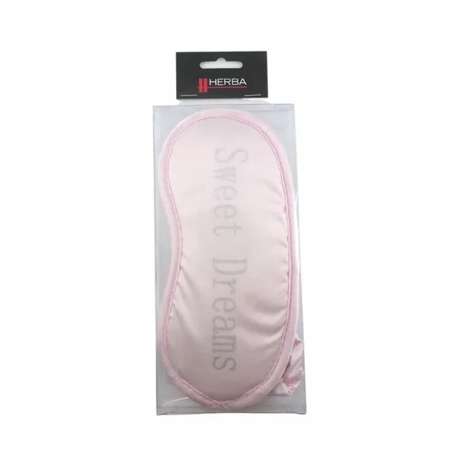Maschera per il sonno HERBA rosa