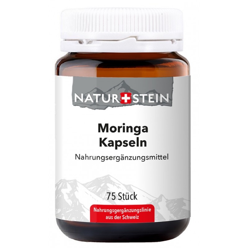 Capsule di Moringa in pietra naturale 75 pezzi