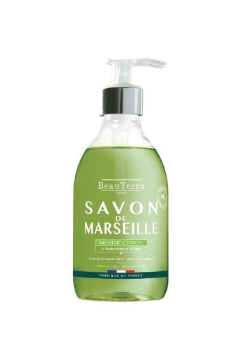 BeauTerra Sapone liquido Marsiglia Menta-Cit 300ml