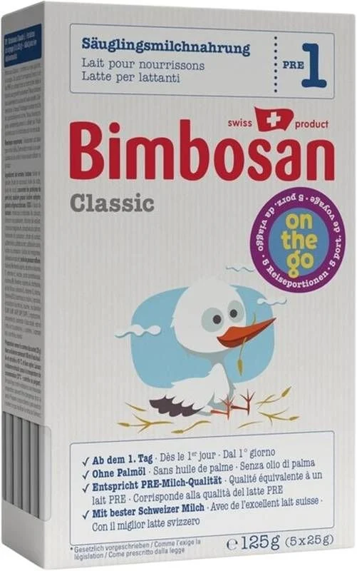 BIMBOSAN Classic 1 Infant Travel 5 x 25g