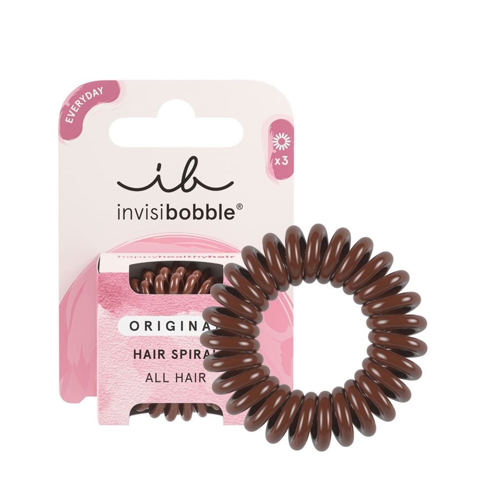Fascette per capelli INVISIBOBBLE Original pretz brown 3 pezzi