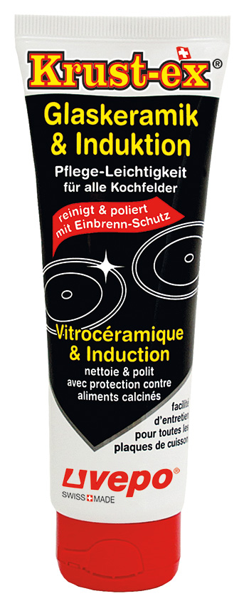 Krust-ex® detergente per vetroceramica e induzione 130g