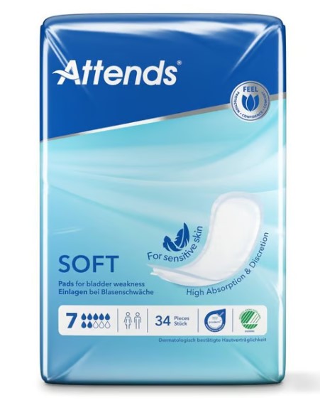 Attends Soft 7 assorbenti 34 pezzi