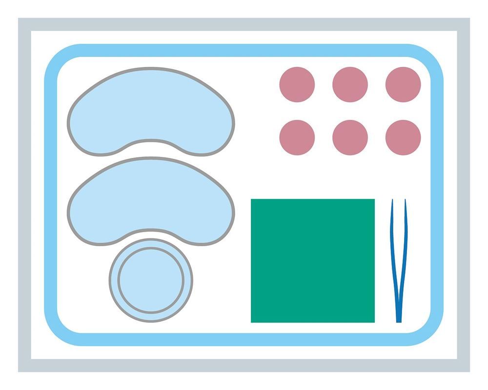 Set di cateteri urinari MediSet Basic 4