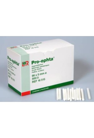 Pro-ophta stick oculari bianchi sterili 20 Btl 20 pezzi