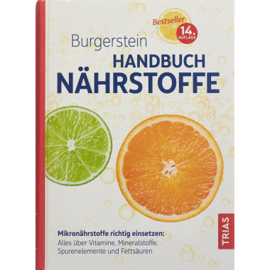 Manuale dei nutrienti Burgerstein 2023