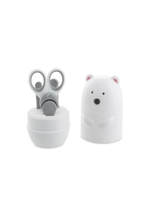 chicco baby nail care set 4 in 1 POLAR BEAR 0m+