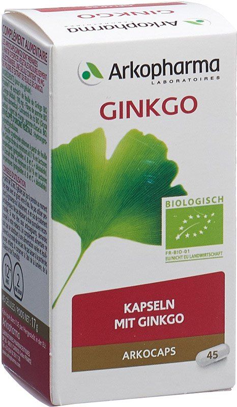 Arkocaps Ginkgo Capsule Biologiche 45 Capsule