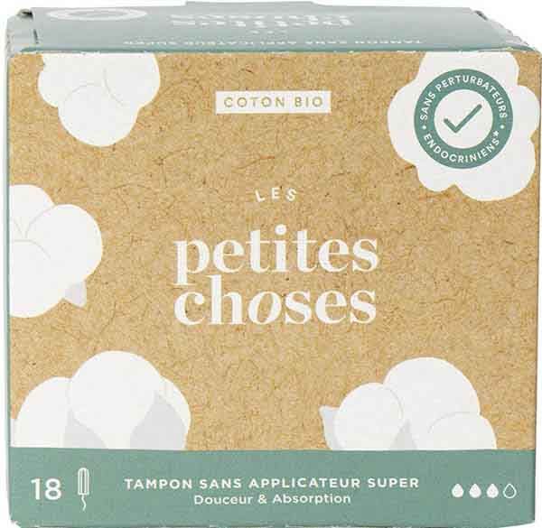 LES PETITES CHOSES Tamponi super bio 18 pezzi