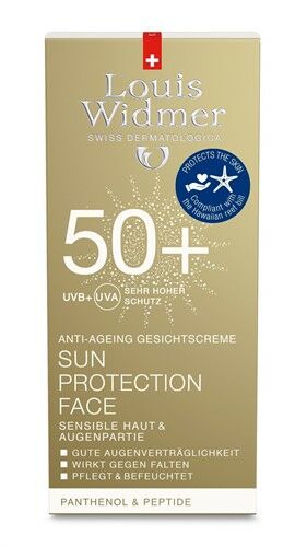 Louis Widmer Protezione solare viso SPF50 profumata 50ml