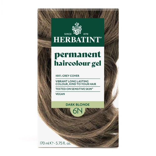 HERBATINT Gel colorante per capelli 6N Biondo Scuro Flacone 170ml