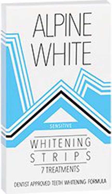 Strisce sbiancanti ALPINE WHITE Sensitive per 7 applicazioni