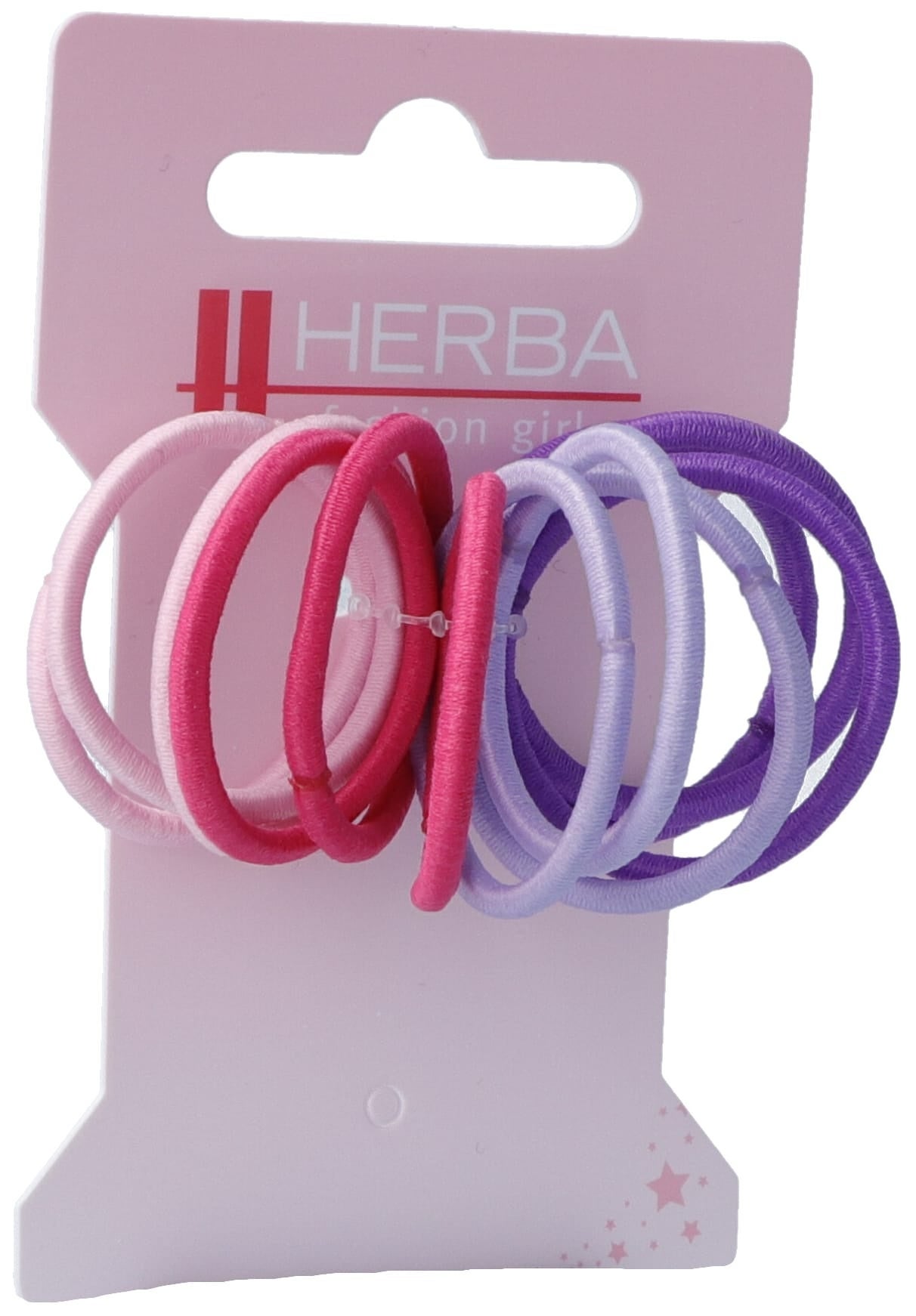 Fascette per capelli Herba Kids 3cm rosa 12 pezzi