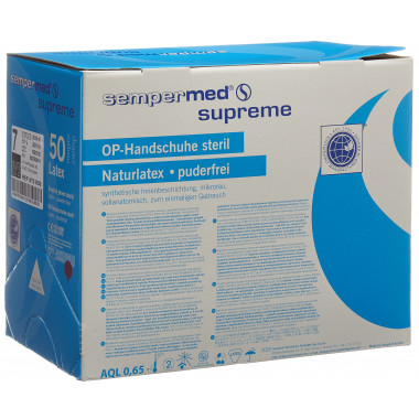 Guanti chirurgici Sempermed Supreme 7 sterili 50 paia