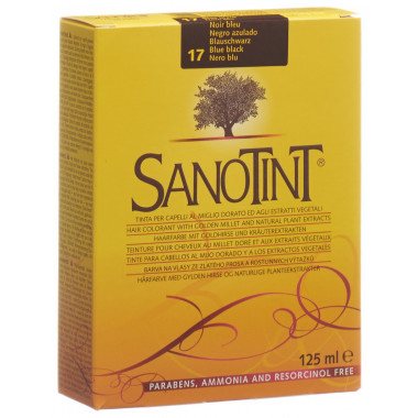Colore per capelli Sanotint 17 blu-nero
