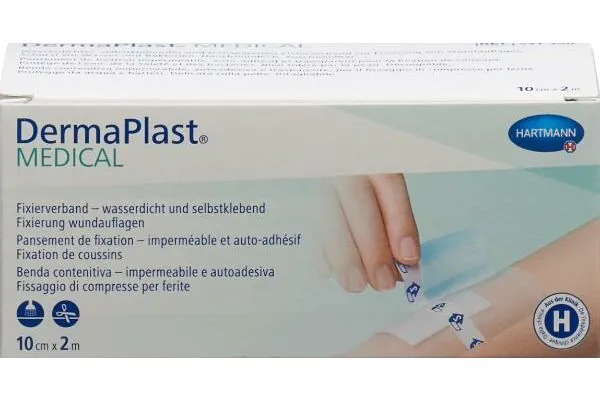 Dermaplast Pellicola medicale di fissaggio 10cmx2m