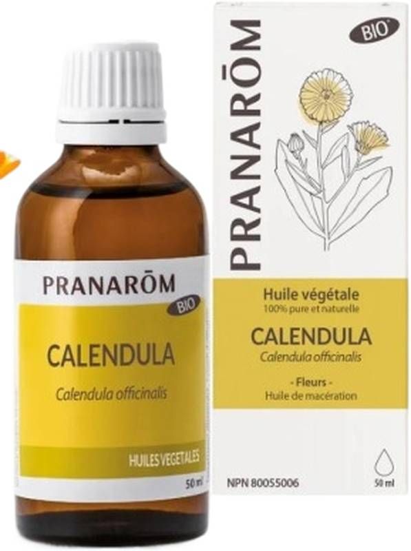 PRANAROM Olio vegetale di calendula BIO Fl 50ml