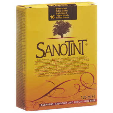 Colore per capelli Sanotint 16 biondo rame
