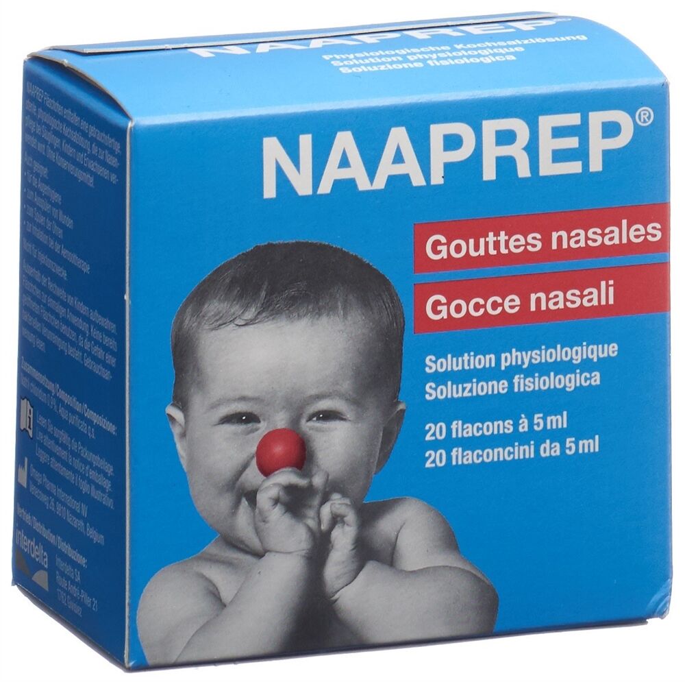 NAAPREP® gocce nasali 20 x 5 ml