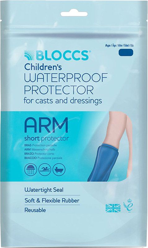 BLOCCS Bracciale impermeabile per bagno e doccia, taglia XS (12-20/33 cm) per bambini