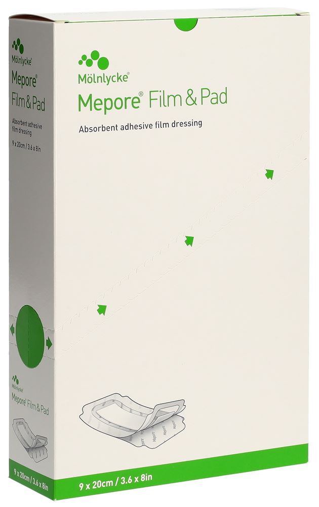 Mepore Film & Pad 9x20cm (nuovo) 30 pezzi