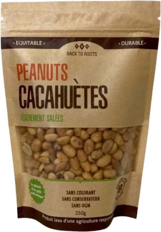 BACK TO ROOTS Arachidi tostate lei salate 250g