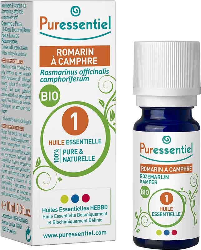Puressentiel rosmarino con canfora etere/olio bio 10ml