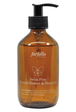 FARFALLA Pino Svizzero Doccia&Shampoo Naturale Tb 250ml