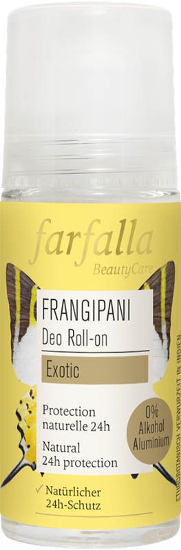 FARFALLA Deodorante Floreale Roll-on Frangipani 50ml