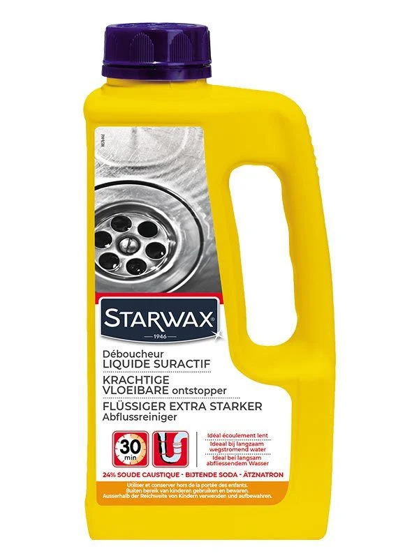 Starwax Flüssiger Abflussreiniger Rohrleitung 1lt