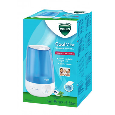 Vicks Mini Umidificatore a ultrasuoni ad aria fredda VUL565E