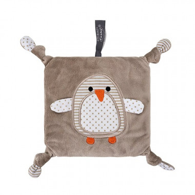 Cuscino riscaldante Fashy pinguino "Pia" 23x23cm semi di colza copertura soffice