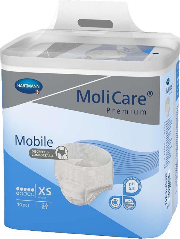 MoliCare Mobile 6 XS 14 pezzi