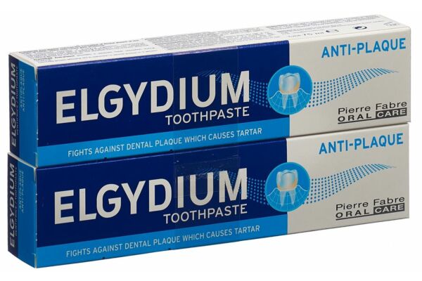 Elgydium Dentifricio Antiplacca Duo 2 x 75ml