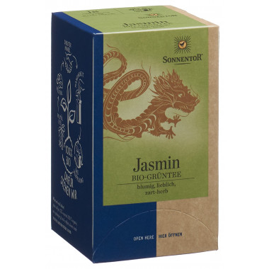Tè verde Sonnentor Gelsomino Btl Btl 18 pezzi